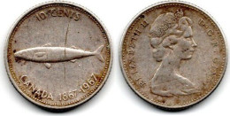 MA 30385 / Canada 10 Cents 1967 TB+ - Canada