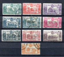 1905.ESPAÑA.EDIFIL 257/266*/(o).NUEVOS Y USADOS  CON FIJASELLOS(MH).CATALOGO 750€ - Usados