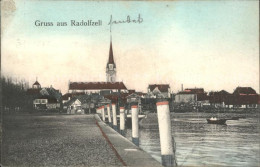 41839350 Radolfzell Bodensee Teilansicht Kirche Hafenpartie Radolfzell Bodensee - Radolfzell