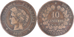 FRANCE - 1897 - 10 Centimes Cérès - A - 18-028 - 10 Centimes