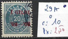 ISLANDE 29A Oblitéré Côte 10 € - Used Stamps