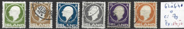 ISLANDE 62 à 67 Oblitérés Côte 70 € - Used Stamps
