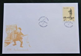 Åland FDC 2003 Folk Music, MiNo 226 - Aland