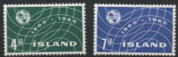 International Telecommunications Union - U.I.T. 1965 XX - Unused Stamps