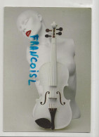 Buste De Femme Et Violoncelle. Photodesign Herbert Döring. Gallery Card - Sculture