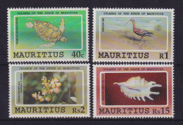 Mauritius 1991 Flora Und Fauna Mi.-Nr. 734-737 Postfrisch ** - Maurice (1968-...)