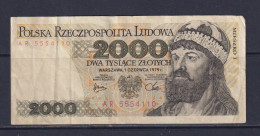POLAND - 1979 2000 Zloty Circulated Banknote - Poland
