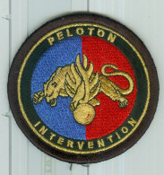 PATCH ECUSSON  GENDARMERIE PELOTON INTERVENTION Avec Scratch - Politie & Rijkswacht