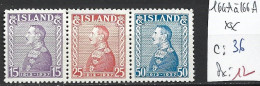 ISLANDE 164A à 66A ** Côte 36 € - Unused Stamps