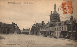 76 , Cpa ENVERMEU , Place Du Marché   (09282.F24) - Envermeu