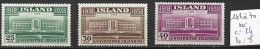 ISLANDE 168 à 70 ** Côte 24 € - Unused Stamps