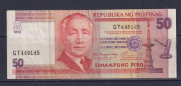 PHILIPPINES - 2003 50 Pesos Circulated Banknote - Filippine