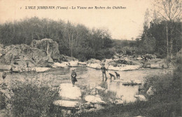 L'ISLE JOURDAIN : LA VIENNE AUX ROCHERS DES CHATILLONS - L'Isle Jourdain