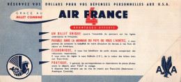 AIR FRANCE USA AMERICAN AIRLINES AVIATION CIVILE - Publicidad