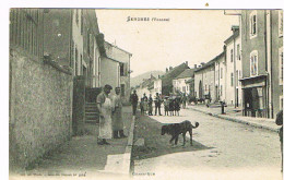 SENONES - Vosges - CPA Grand'Rue - Animée - Senones