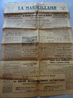 LA MARSEILLAISE Du 10 Sept 1944 - 4 Pages - French