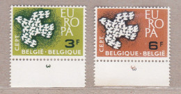 1961 Nr 1193-94** Plaatnummer:3.Europa. - 1961-1970