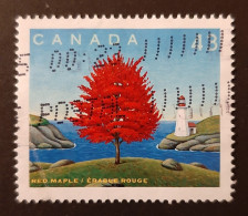 Canada 1994  USED  Sc1524 L   43c  Red Maple - Oblitérés