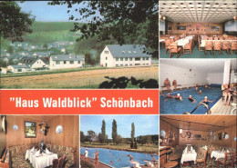 41257241 Schoenbach Dillkreis Haus Waldblick Schoenbach - Herborn