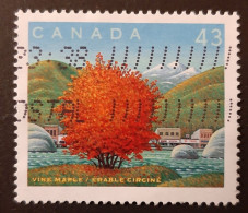 Canada 1994  USED  Sc1524 J   43c  Vine Maple - Used Stamps