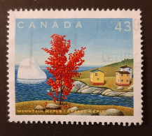 Canada 1994  USED  Sc1524 I   43c  Mountain Maple - Used Stamps