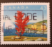 Canada 1994  USED  Sc1524 I   43c  Mountain Maple - Used Stamps