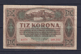 HUNGARY - 1920 10 Korona Circulated Banknote - Ungheria