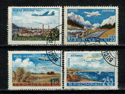 Roumanie 1956  Yv & T PA 65/68,  Série Complète   Used - Used Stamps