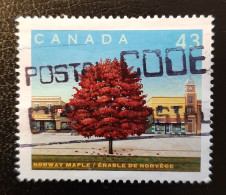 Canada 1994  USED  Sc1524 E   43c  Norway Maple - Gebruikt