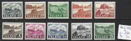 ISLANDE 224 à 33 * Côte 120 € - Nuovi