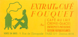 BUVARD NEUF ILLUSTRE > Café > EXTRAIT De CAFE FOUQUET - TBE - Café & Té