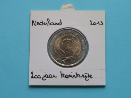 2013 - 2 Euro - 200 Jaar KONINKRIJK ( Zie / Voir / See > DETAIL > SCANS ) The Netherlands - Holland ! - Paises Bajos