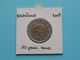 2009 - 2 Euro - 10 Jaar Euro ( Zie / Voir / See > DETAIL > SCANS ) The Netherlands - Holland ! - Niederlande