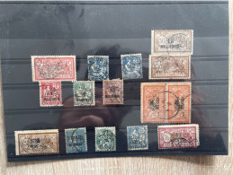 Timbres Perforés Alexandrie Et Levant. Perfin - Used Stamps