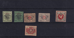 Suiza. Conjunto De 6  Sellos Fascimil De Suiza Clásicos - Used Stamps