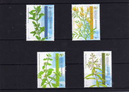 Argentina 2004 Medicinal Flowers Complete Set Of 4 Values MNH - Ungebraucht