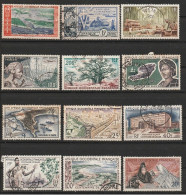 A.O.F. Poste Aérienne N° 16, 17, 18, 19, 20, 22, 23, 24, 25, 26, 27, 28 - Used Stamps