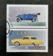 Canada 1993  USED  Sc1490c-d   49c  Historic Vehicles - 1 - Usati