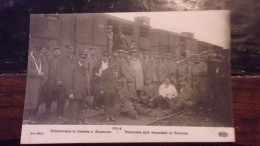 GUERRE 1914 1918 .... PRISONNIERS ET BLESSES A ROANNE TRESOR ET POSTES 51 - Roanne