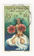 Polynésie - 1964 Danseuse Tahitienne - N° PA7 Obl. - Usati