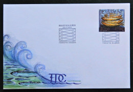 Åland FDC 2005 Europa CEPT Gastronomy, MiNo 251 - Fishes - Aland