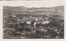 0-6056 SCHLEUSINGEN, Blick über Den Ort, 1950, Verlag Kleemann - Schleusingen