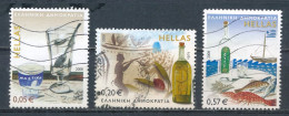 °°° GREECE - Y&T N°2446/48 - 2008 °°° - Used Stamps