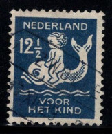 Pays-Bas 1929 Mi. 232A Oblitéré 100% Enfants, Poissons, 12 1/2 - Used Stamps