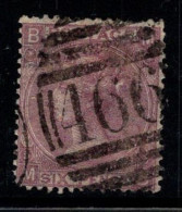 Grande-bretagne 1865 Mi. 25 Oblitéré 80% Reine Victoria, 6P - Used Stamps