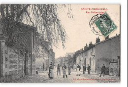 CPA 51 Sainte Menehould Rue Gaillot Aubert - Sainte-Menehould