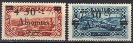 Alaouites N° 44 - 45 * - Unused Stamps