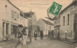 95 - VAL D'OISE - ARNOUVILLE - Rue Principale - Attelage De Cheval, Animation - 10845 - Arnouville Les Gonesses