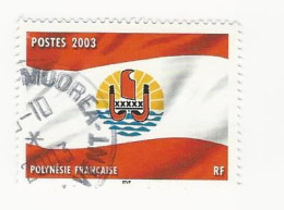 Polynésie - 2003 Drapeau Polynésien - N° 697 Obl. - Used Stamps