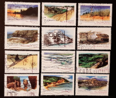 Canada 1993  USED  Sc1472-1483   12 X 43c  Provincial & Territorial Parks - Used Stamps